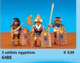 3 soldats égyptiens