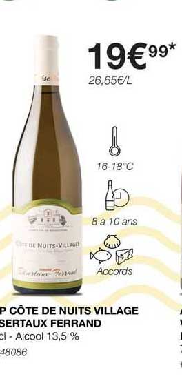 aop côte de nuits village dessertaux ferrand