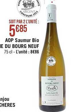 aop saumur bio domaine de bourg neuf