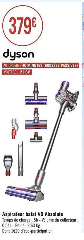 aspirateur balai v8 absolute dyson