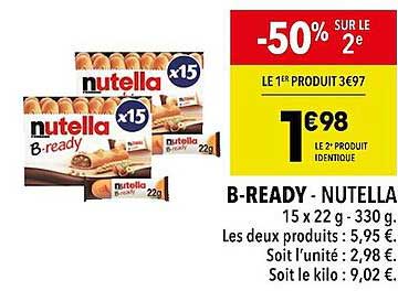 B-ready - Nutella