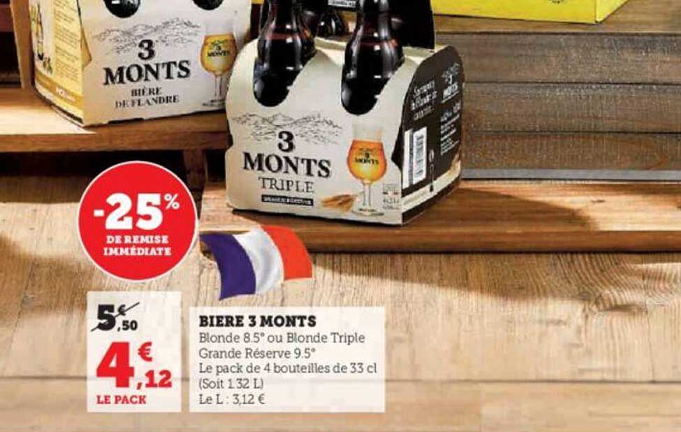bière 3 monts