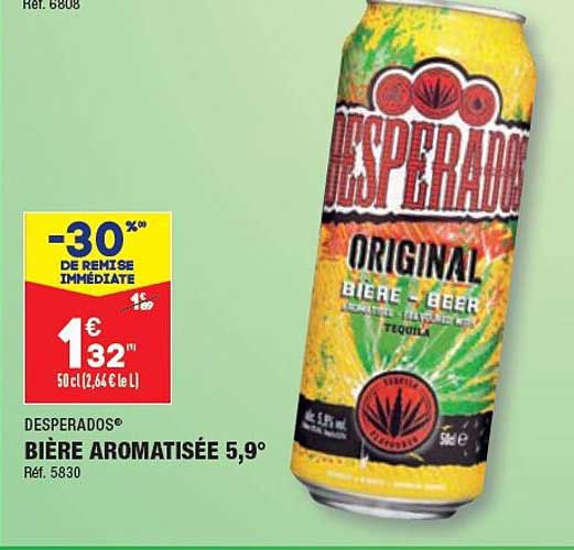 Bière Aromatisée 5,9° Desperados