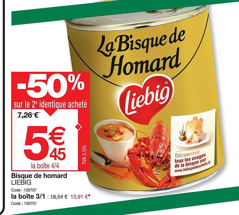 bisque de homard liebig