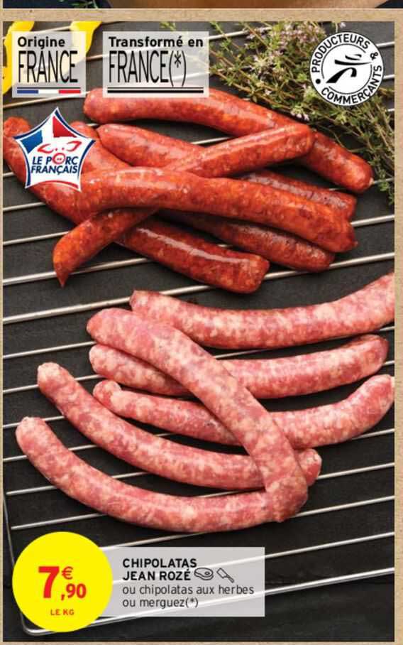 chipolatas jean rozé