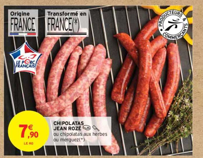 chipolatas jean rozé
