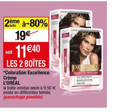 Coloration Excellence  Creme L'oreal