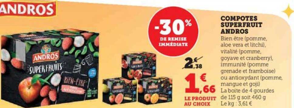 compotes superfruit andros
