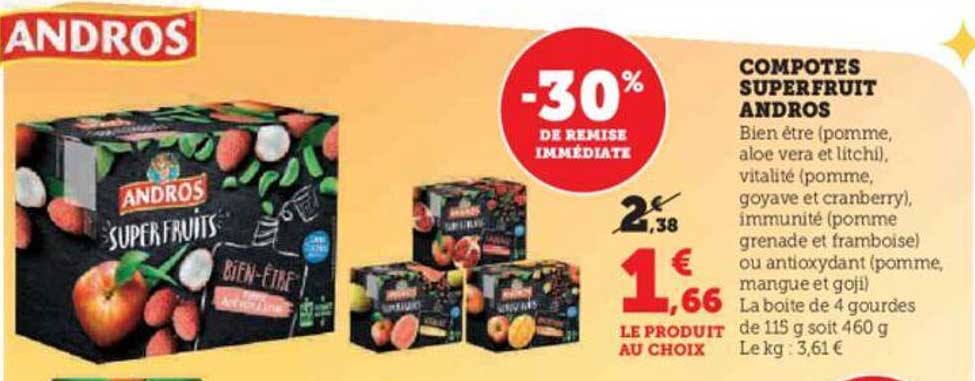 compotes superfruit andros