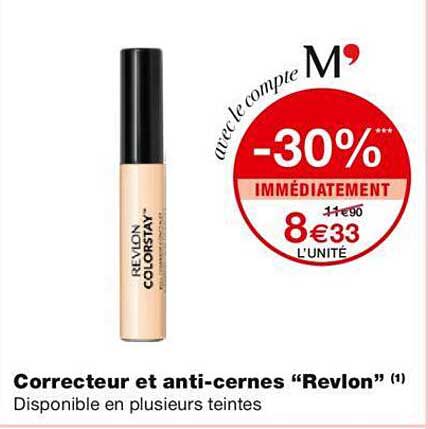 correcteur et anti-cernes "revlon"