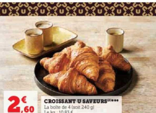 Croissant U Saveurs