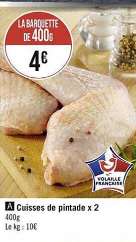 Cuisses De Pintade X2