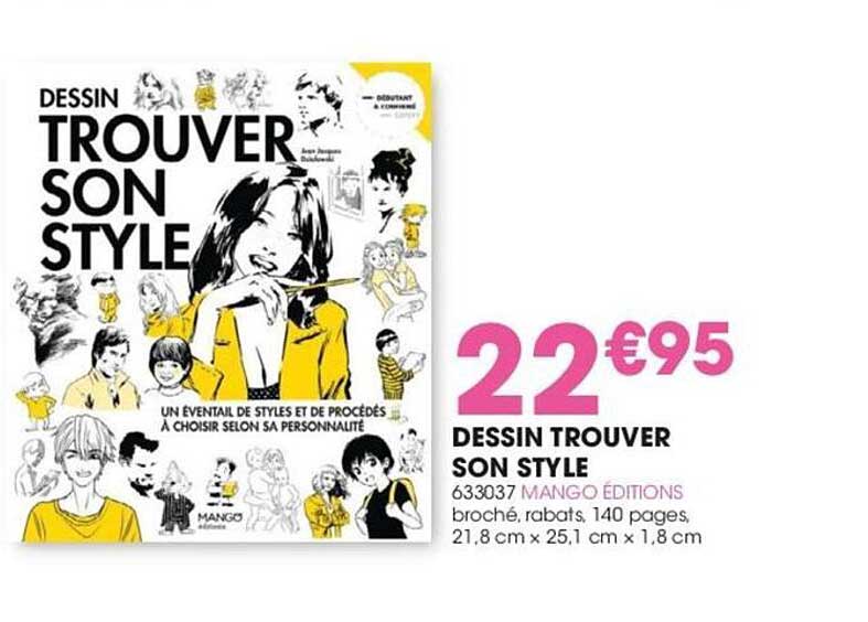 dessin trouver son style mango éditions