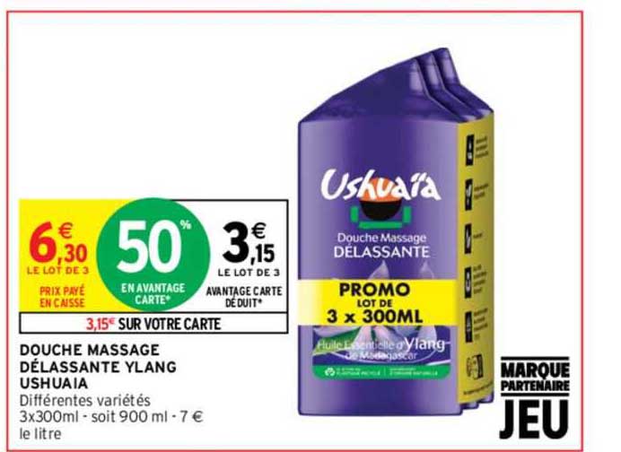 douche massage délassante ylang ushuaïa