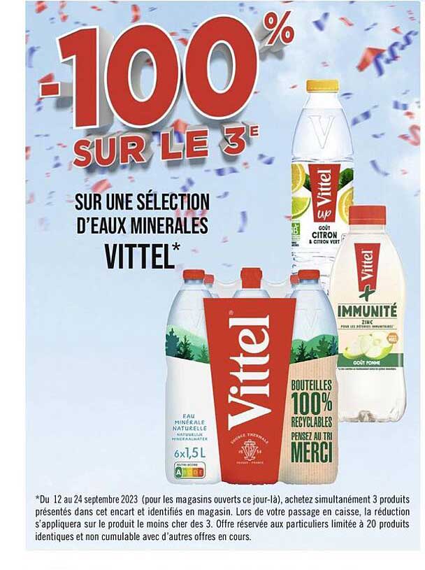 eaux minérales vittel