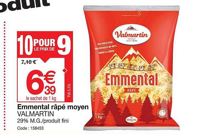 Emmental Rape Moyen Valmartin