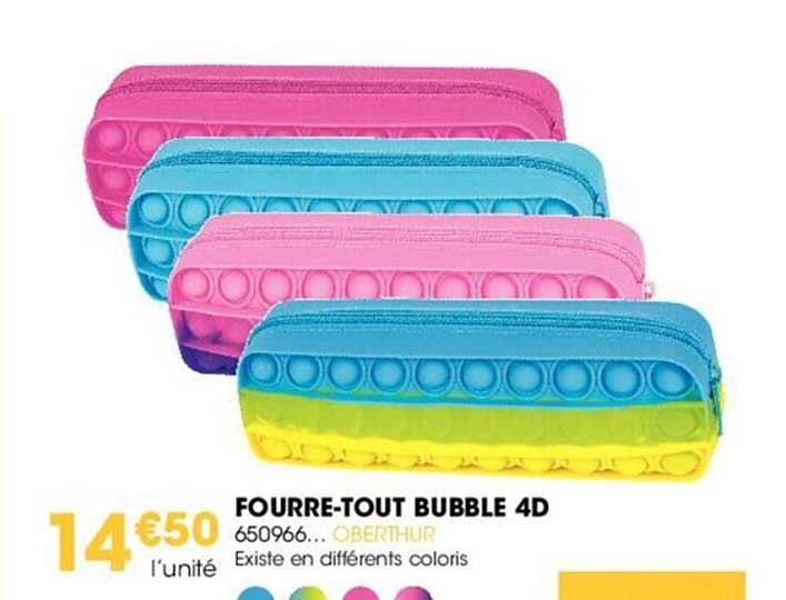 fourre-tout bubble 4d