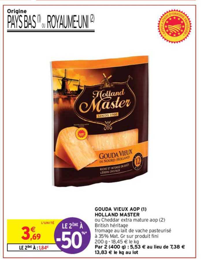 gouda vieux aop holland master