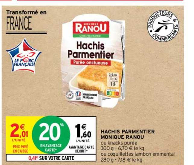 hachis parmentier monique ranou