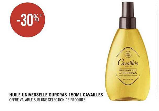 huile universelle surgras 150ml cavaillès