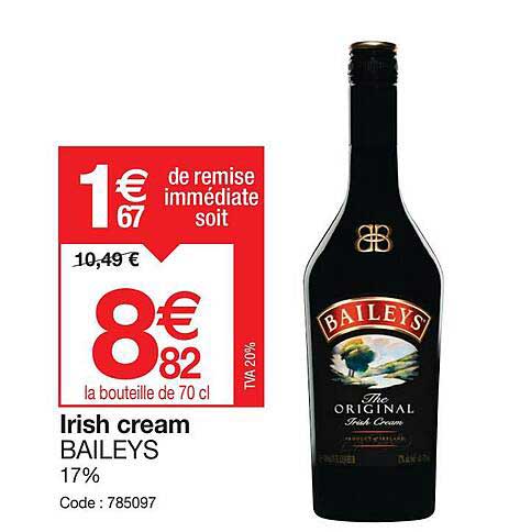 irish cream baileys