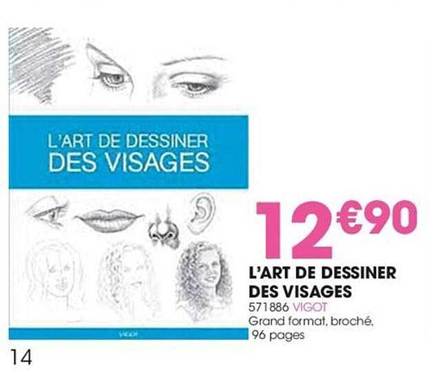 l'art de dessiner des visages vigot