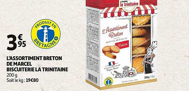 l'assortiment breton de marcel biscuiterie la trinitaine