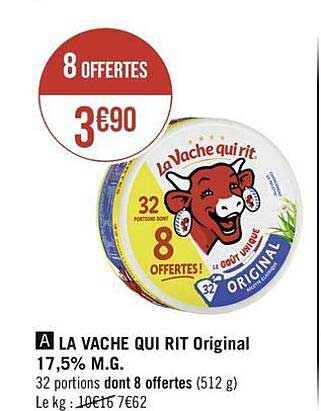 la vache qui rit original 17,5% m.g.