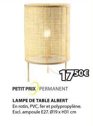lampe de table albert