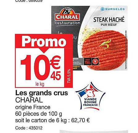 les grands crus charal