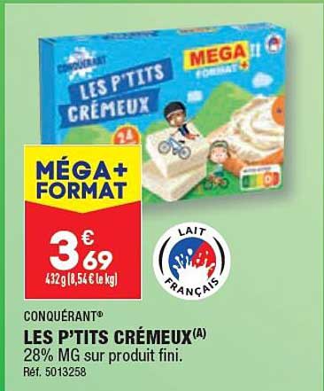 les p'tits crémeux conquérant