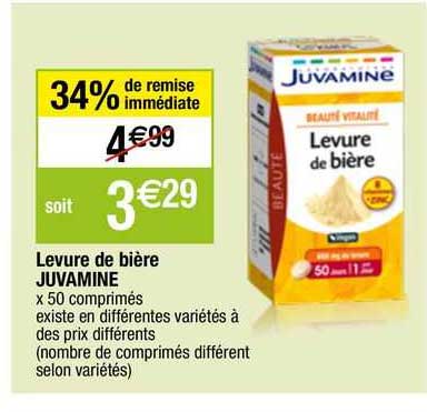 levure de biere juvamine