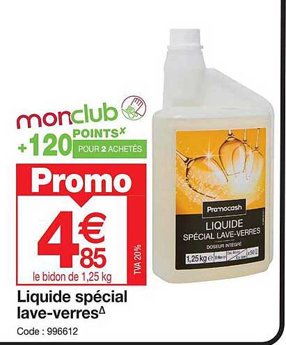 liquide special lave-verres