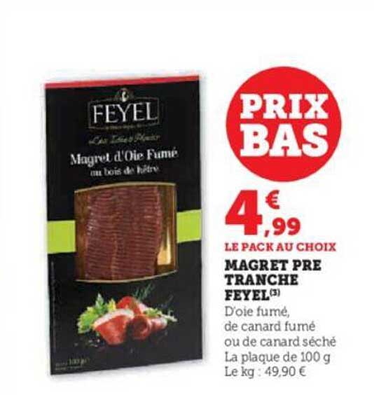 magret pré tranché feyel