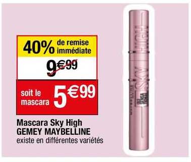 mascara sky high gemey maybelline
