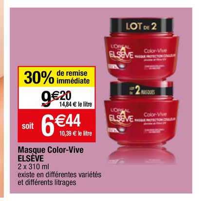 masque color-vive elseve