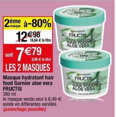 Masque Hydrantant Hair Food Garnier Aloe Vera Fructis