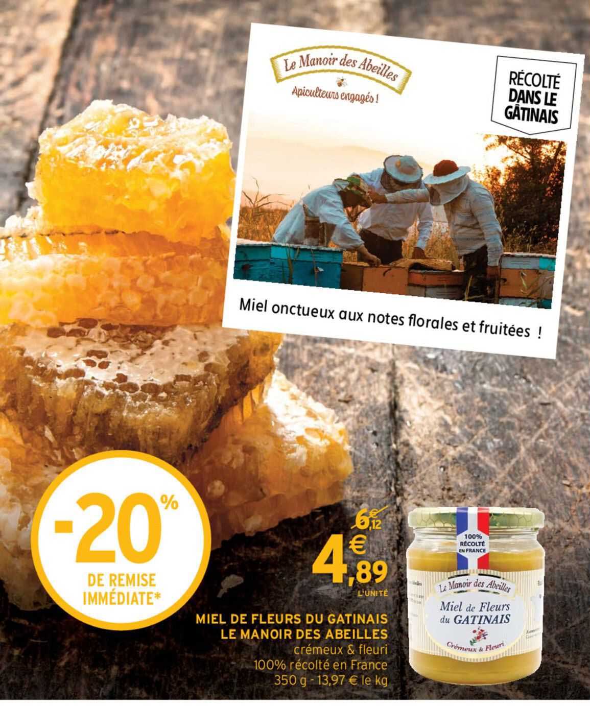 miel de fleurs du gatinais le manoir des abeilles