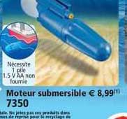 moteur submersible