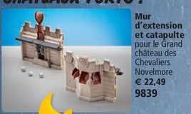mur d'extension et catapulte