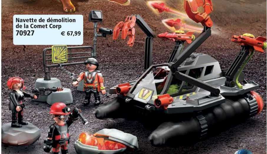 navette de démolition de la comet corp