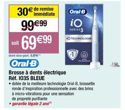 oral b brosse a dents electrique