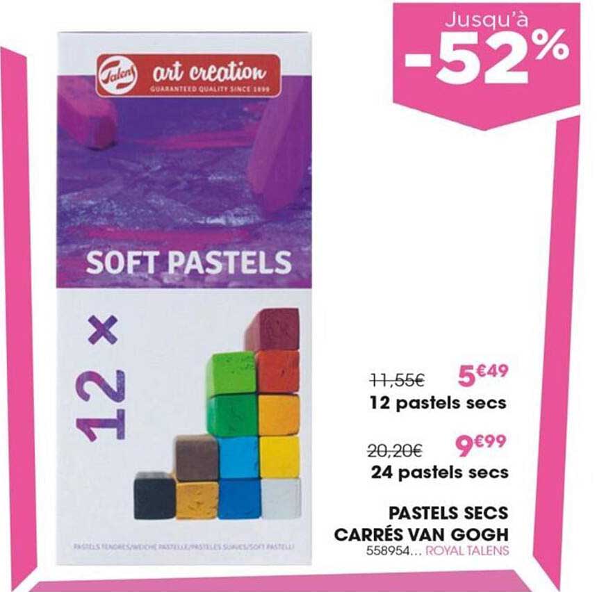 pastels secs carrés van gogh royal talens