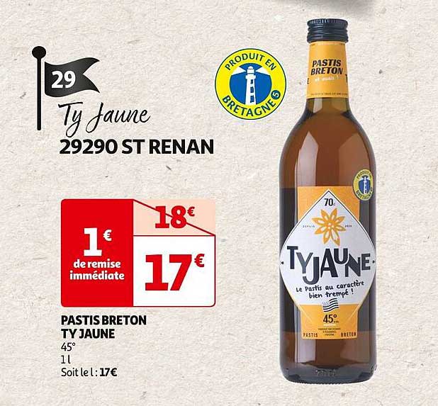 Pastis Breton Ty Jaune
