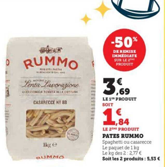 Pâtes Rummo