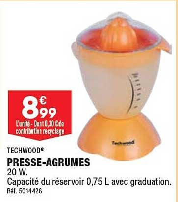 presse-agrumes techwood