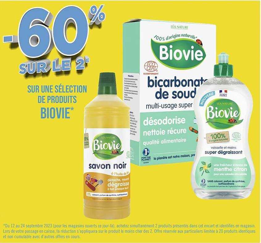 Produits Biovie