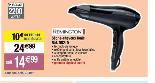 remington seche-cheveux ionic
