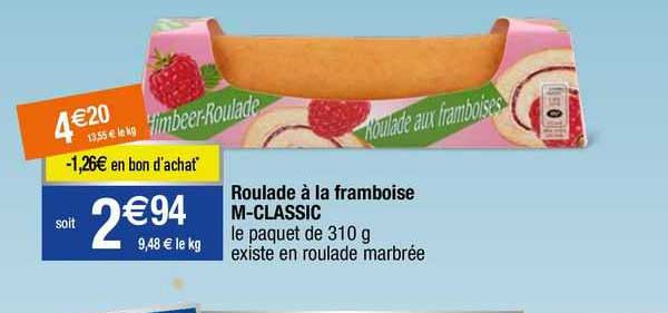 Roudale A La Framboise M-classic