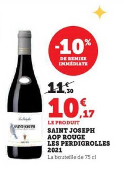 Saint Joseph Aop Rouge Les Perdigrolles 2021